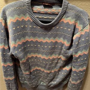 Vintage Chaps Ralph Lauren southwest 90s Aztec sweater tribal men’s large